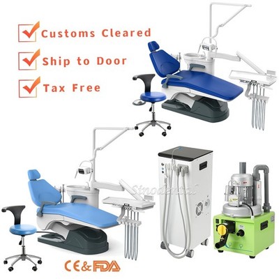 Dental Unit Chair DC Motor /Dental Vacuum Suction Unit/ Oil-Free Air Compressor
