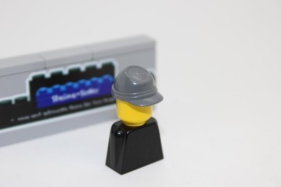 Lego (c) 1x Cavalry cap - Kappe - dunkelgrau - 30135 - Kopfbedeckung -