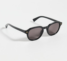 Bottega Veneta BV1364S 49mm Sunglasses   Round Acetate Frame, Authentic