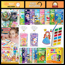 ZMLM 48 Water Coloring Books for Kids Party Favors - Bulk Mini Coloring Books fo