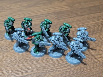 GW (9x) Warhammer 40K Space Marines Hellblasters