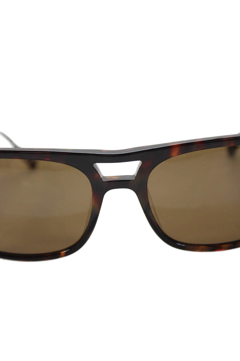 Tumi Womens Tortoise Shell Square Frame Sunglasse… - image 4