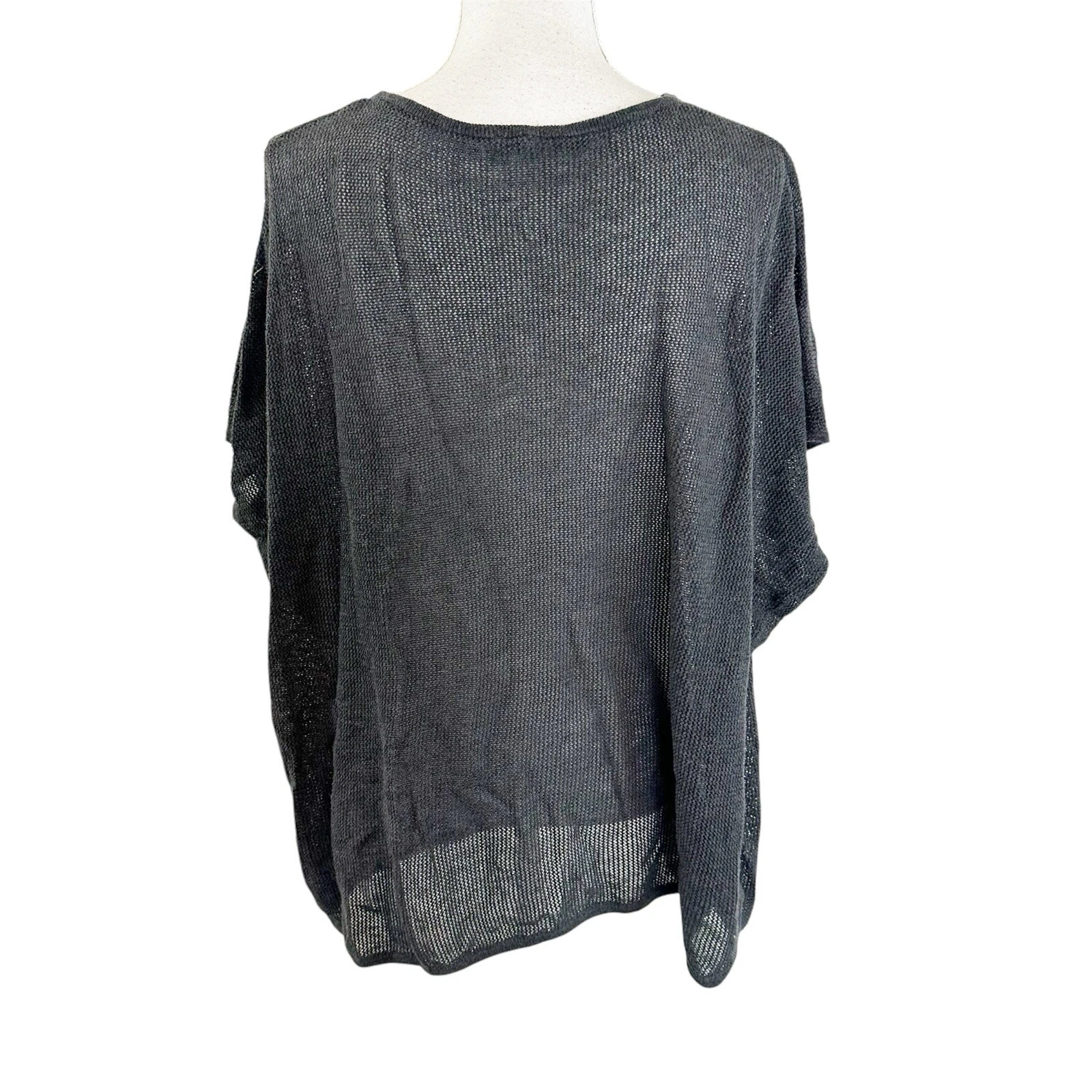 sweaty-betty beachy boxy knit cotton blend oversized shirt