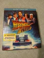 Back to the Future 1 2 3 Blu-ray Ultimate Trilogy 35th Anniversary Original New