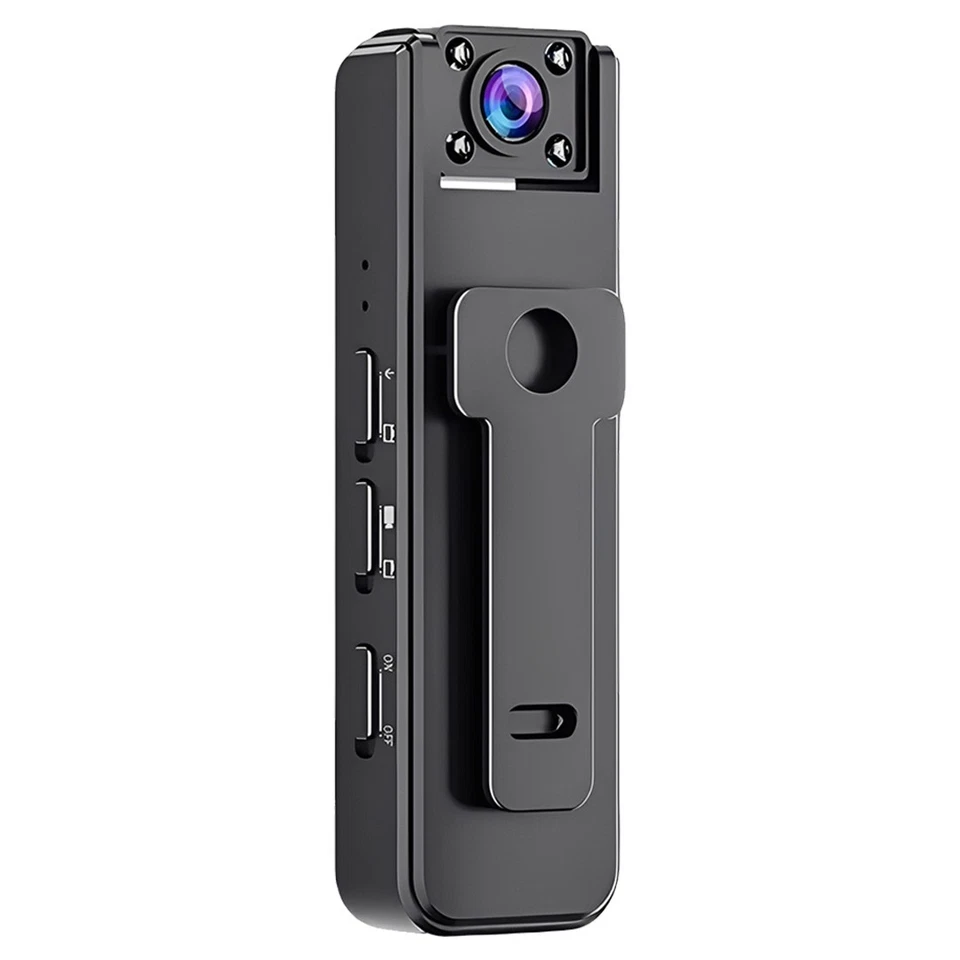 1080P Mini Body Camera with Clip | Portable HD Video Recorder, Night Vision - Image 3 of 4