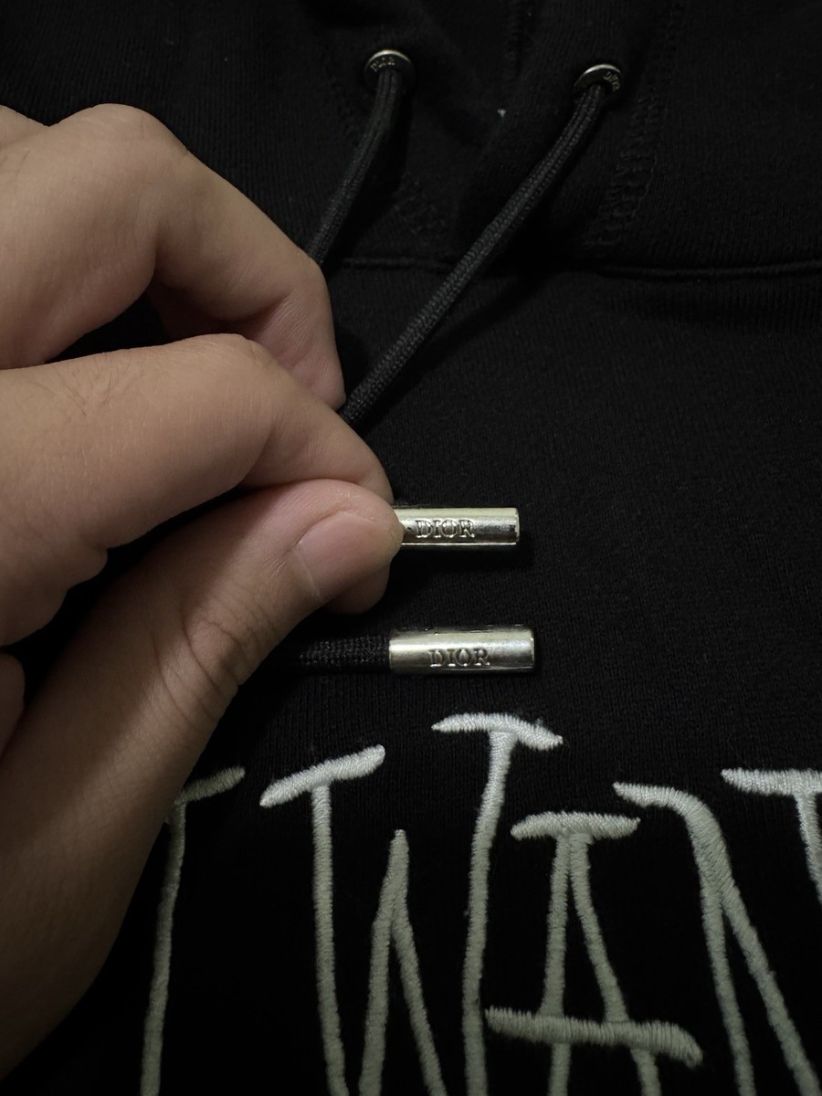 Dior Black Hoodie 'I Want To Shock The World With Dior