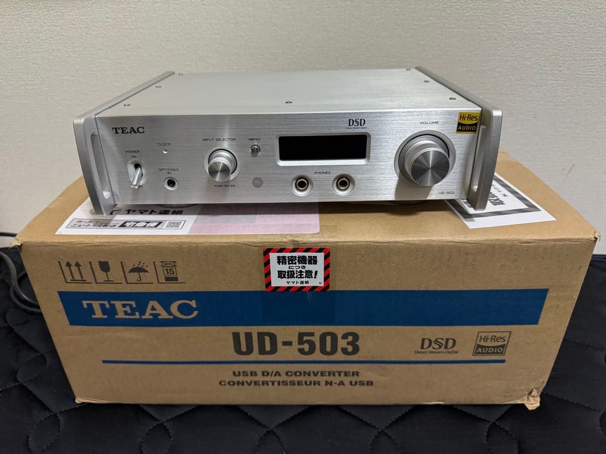 TEAC UD-503 USB D/A CONVERTER Headphone Amplifier DSD Hi-Res 