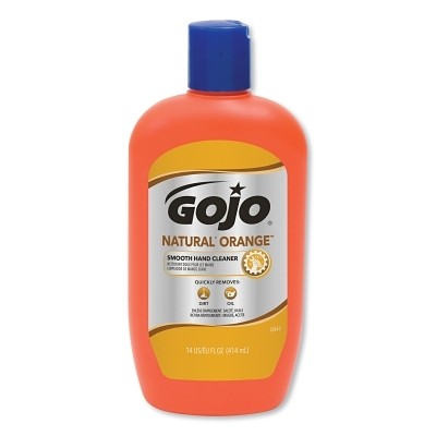 NATURAL* ORANGE  Smooth Hand Cleaner, 14 fl oz, Squeeze Bottle Pack of 12