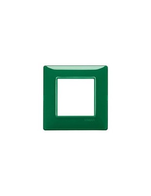 Vimar 14642.47 Platte 2 Module - Reflex Smaragd Finish