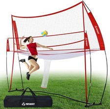 Volleyball Training Equipment Net Volleyball Spike Trainer Practice Net Station