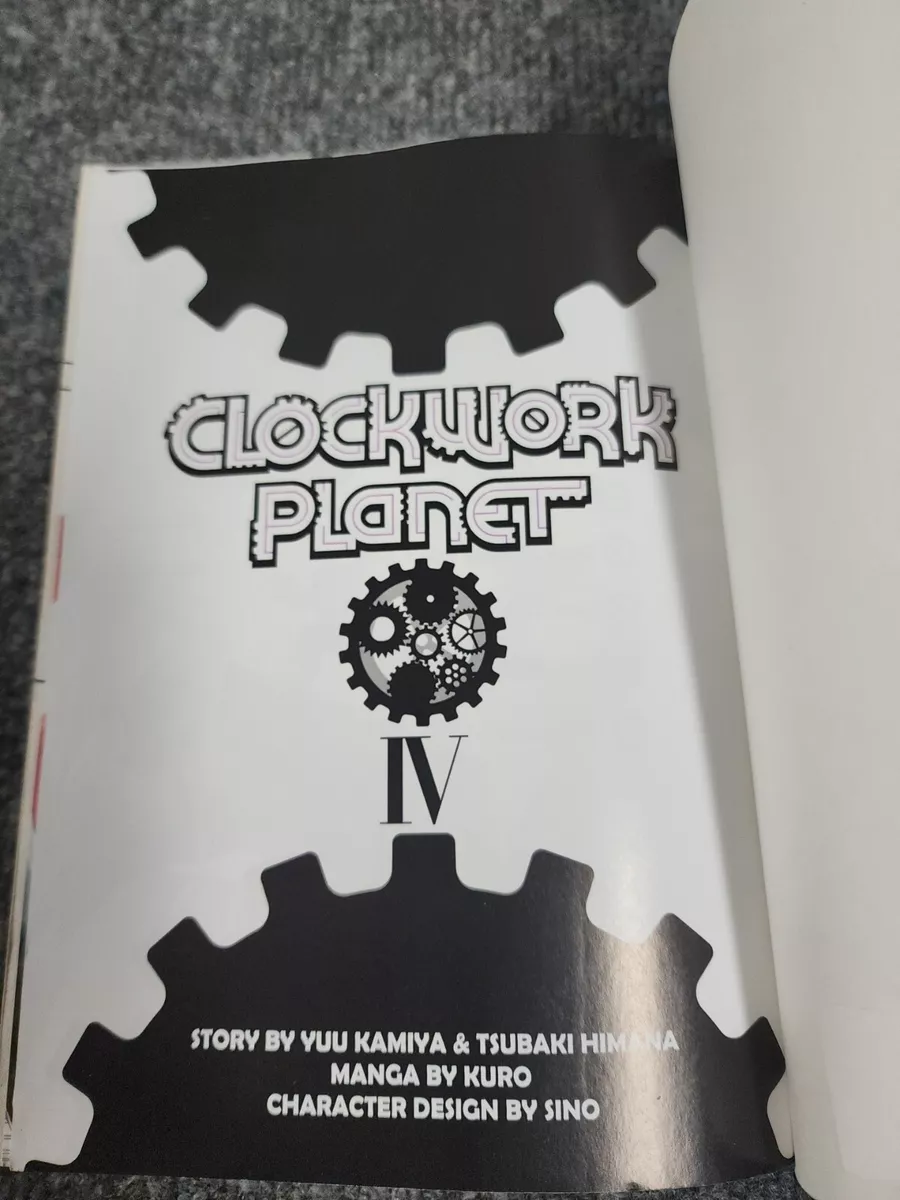 Clockwork Planet comic books issue 4