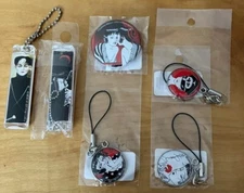 Suehiro Maruo Shojo Shoujo Tsubaki Camellia Girl Midori Keychain Strap Lot of 6