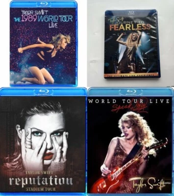 Taylor Swift Tour: Concert All Region Blu-ray DVD
