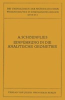 EinfüHrung In Die Analytische Geometrie Der Ebene Und Des Raumes | Buch | 978364