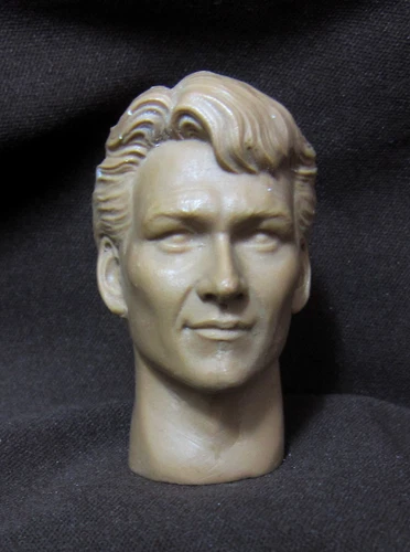 Patrick Swayze CUSTOM RESIN UNPAINTED HEAD SCULPT Action figures 1/6 Scale