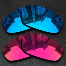 Blue Red Polarized Replacement Lenses For-Costa Del Mar Brine BR11