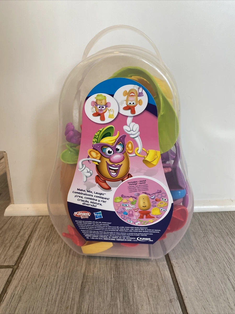 Playskool Mrs. Potato Head Silly Suitcase W 35 pieces Complete