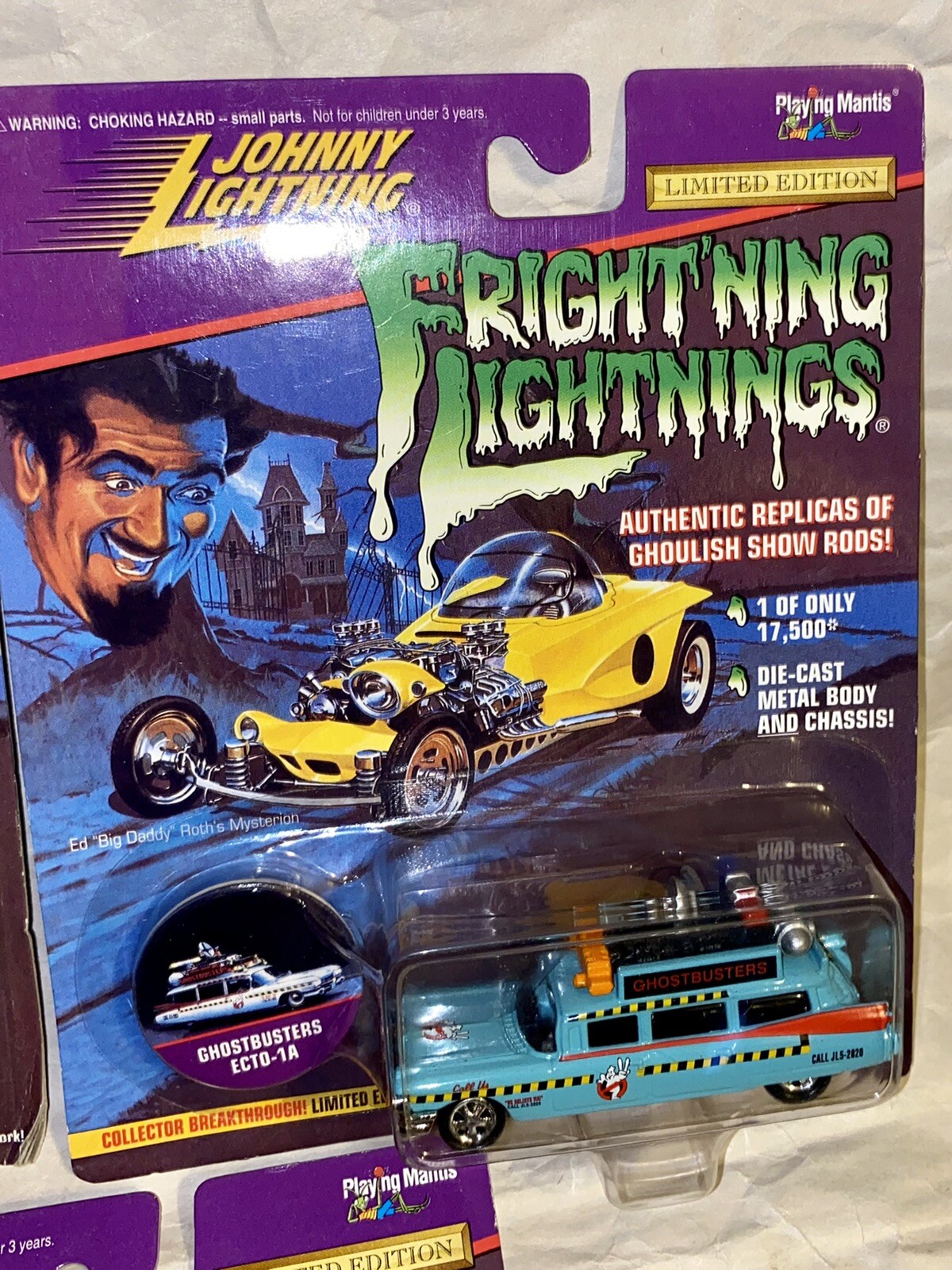 Johnny Lightning 1996 Fright'ning Lightnings Series 1 Full Set of 7 Elvira Roth eBay