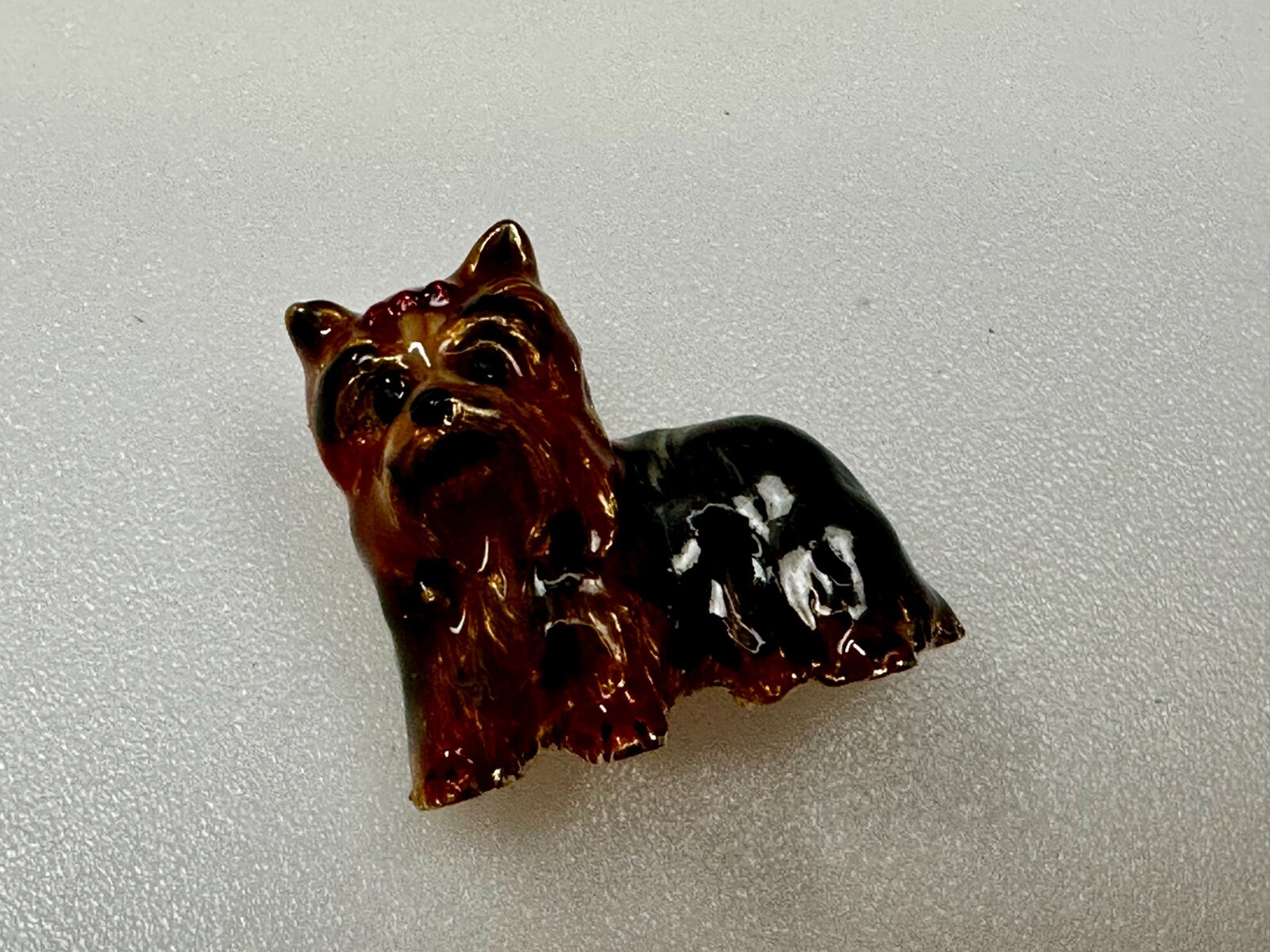 Erwin Pearl Yorkshire Terrier Enamel Adorable Poo… - image 16