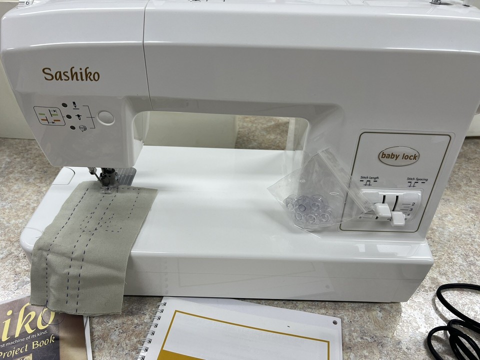 Baby Lock Sashiko Sewing Machine Model BLQK2 with Accessories eBay