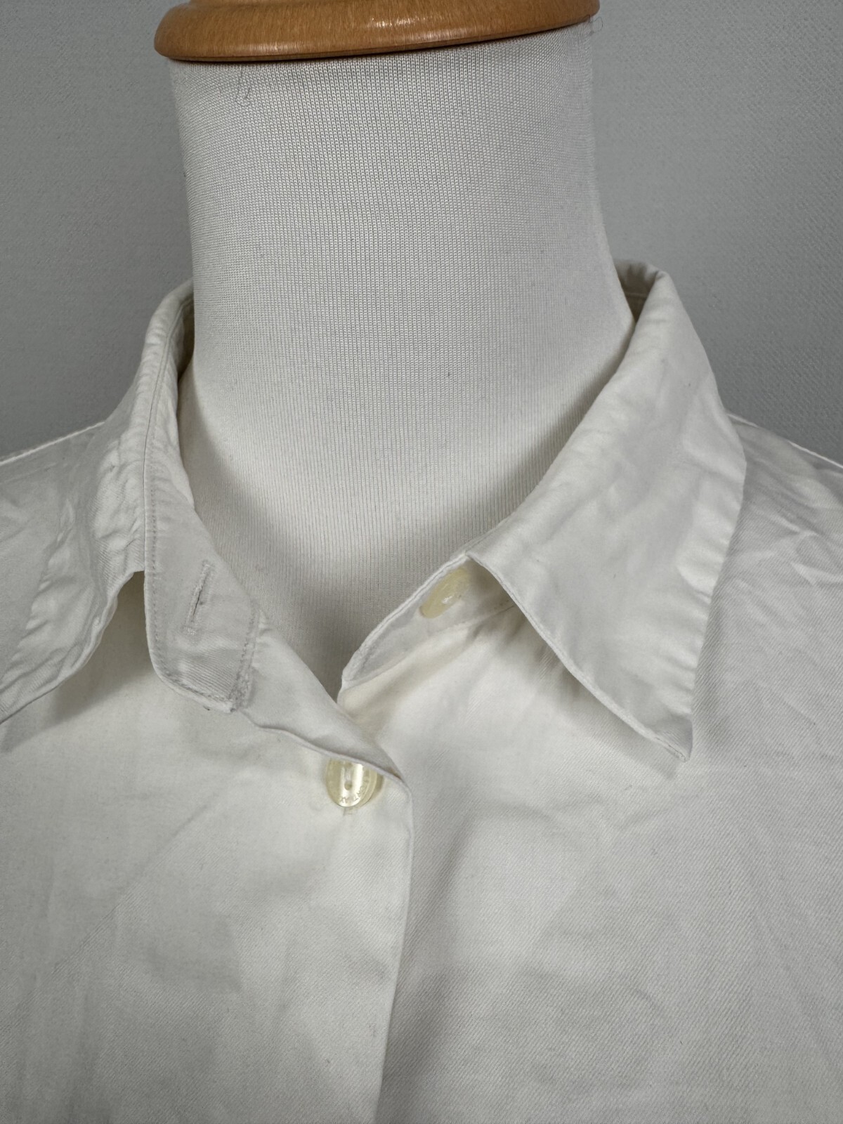 Sportmax Code White Lightweight Buttons Long Slee… - image 7