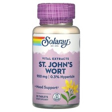 Solaray St John's Wort 30 Tablets