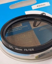 49mm Circular Polarizer CPL Glass Lens Filter Japan P-CL 49 mm E-49 DHD Digital
