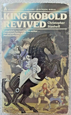 1984 KING KOBOLD REVIVED by Christopher Stasheff ~ sci fi Warlock Series Book 2
