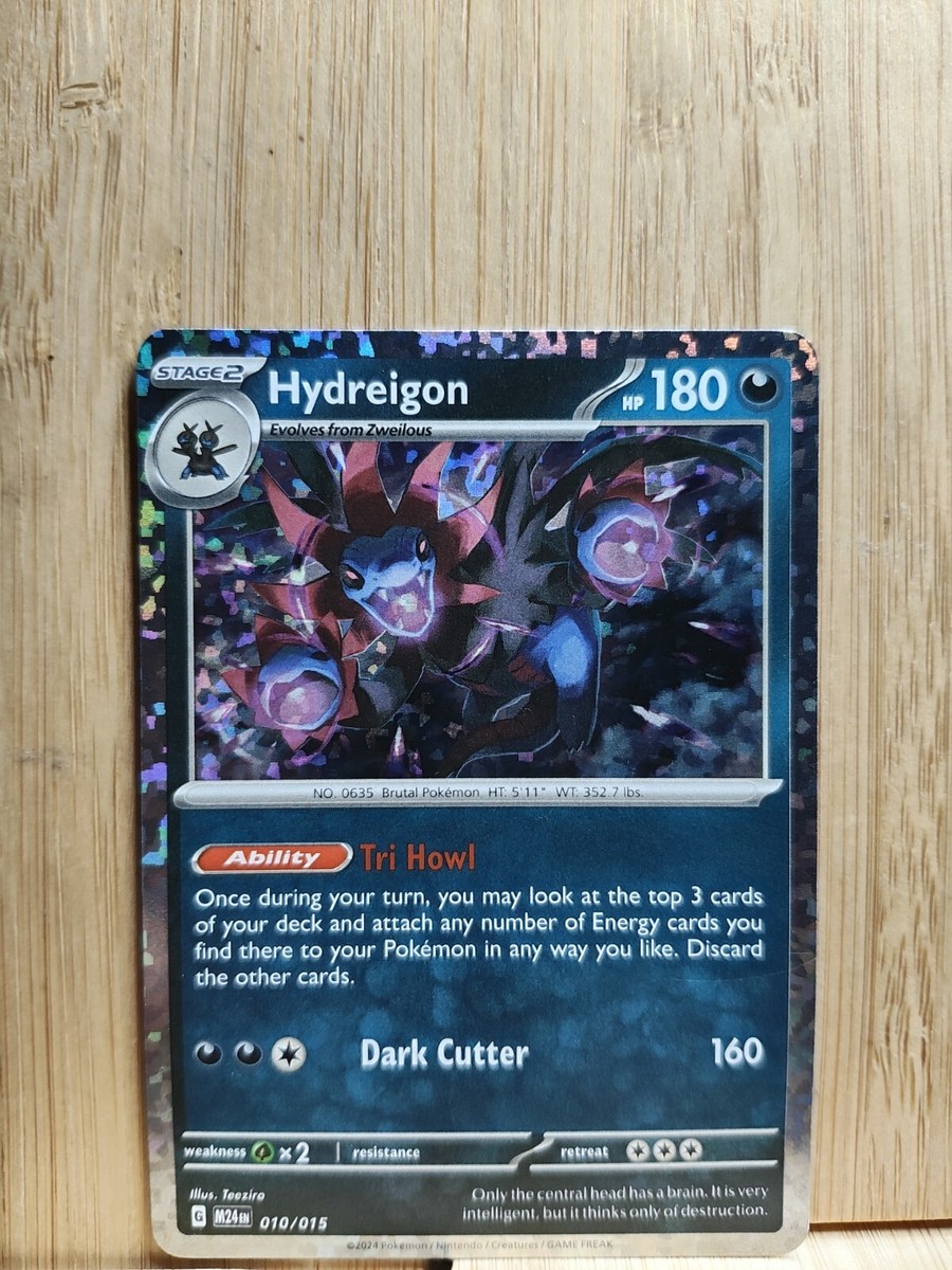 HYDREIGON HOLO 010/015 PROMO 2025 McDonalds Pokemon Card | eBay
