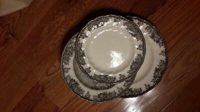 jhonson brothers the friendly village plates set of 3 