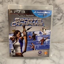 Sports Champions (Sony PlayStation 3, 2012) PS3 Move Complete CIB Tested Working