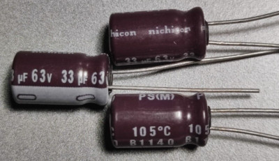 Fantic 50 Condensatori Nichicon 2200uF, 3300uF, 470uF - Per - Foto 6