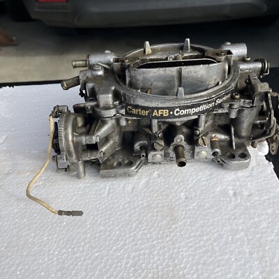 Carter AFB 4 BBL 625 CFM Competition Series Carburetor 9635SA Core