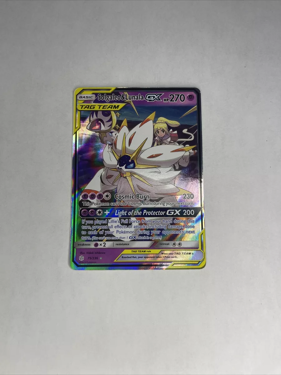 Solgaleo & Lunala GX (75/236) [Sun & Moon: Cosmic Eclipse