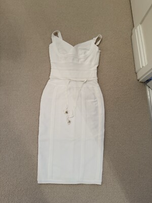 Celeb Boutique House Of CB White Bodycon Dress Size Small Fits 8 | eBay UK Celeb Boutique House Of CB White Bodycon Dress Size Small Fits 8 | eBay UK