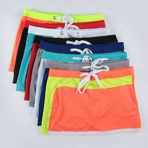 Homme Sport Maillot Court Boxers Natation Caleçon Vacances Été Plage Natation - Imagen 4 de 19