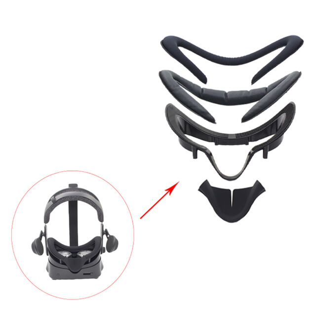 Leather Mask Cover Stand Holder Eye Pad Face Cushion for Valve Index VR Headset