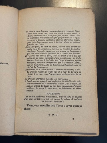 Louis-Ferdinand Céline L'Eglise, Komödie in fünf Akten 1933 - Bild 5 von 9