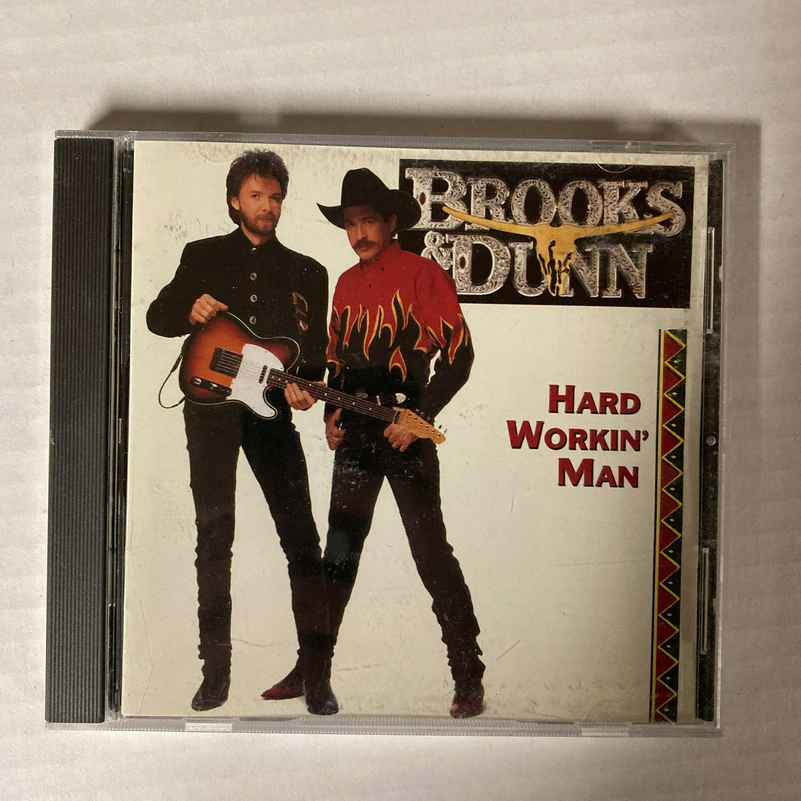 Brooks & Dunn Hard Workin' Man [CD] 1993 Arista 07822187162 eBay