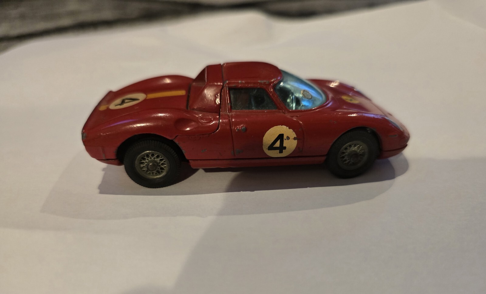 Miniature Corgi Ferrari Berlinetta 250 Le Mans 1/43, Avec Boîte Et Notice