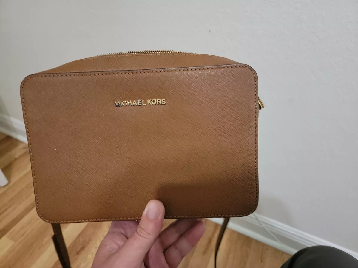 Michael Kors Jet Set Large Saffiano Leather Crossbody