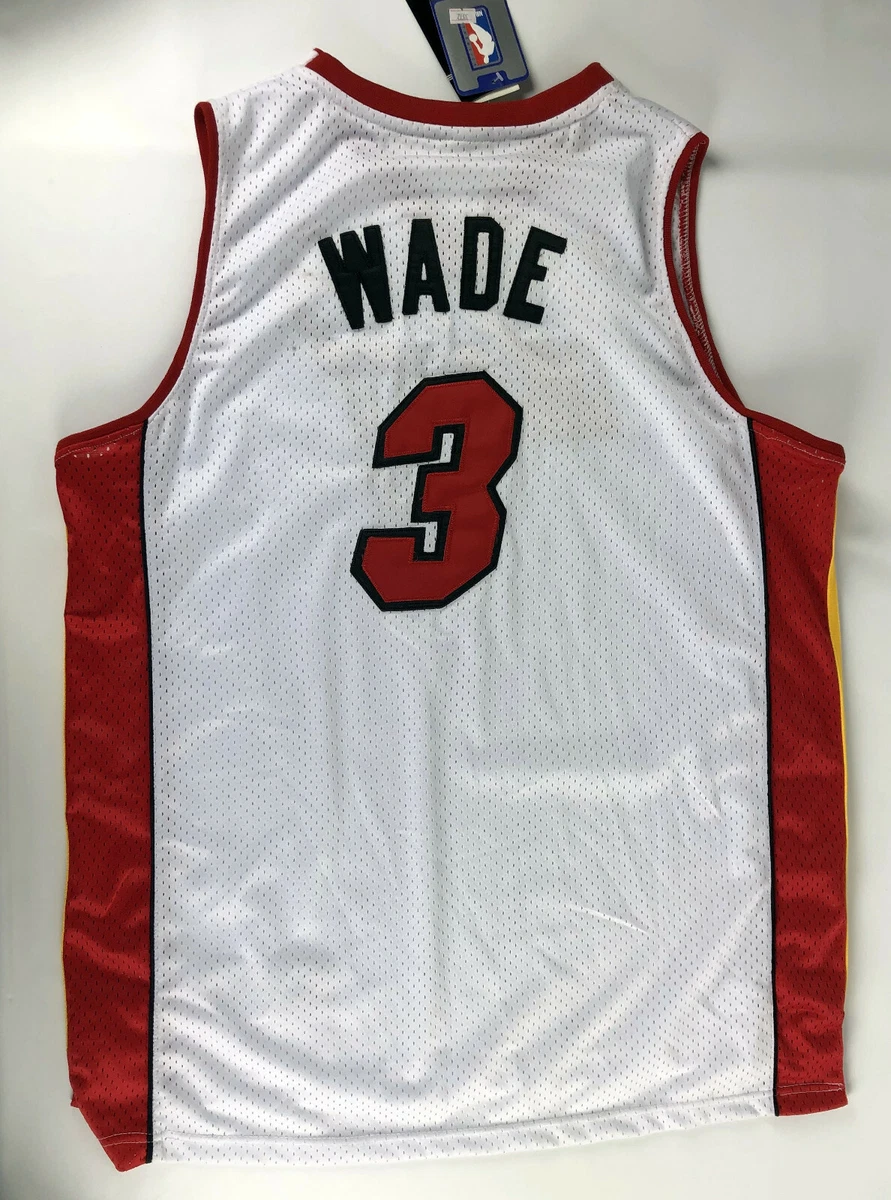 Mens Adidas Dwyane Wade #3 Miami Heat NBA Basketball Jersey