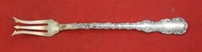 Tenedor de cóctel Louis XV de Whiting Gorham de plata esterlina GW dientes de flecha 5 3/4"
