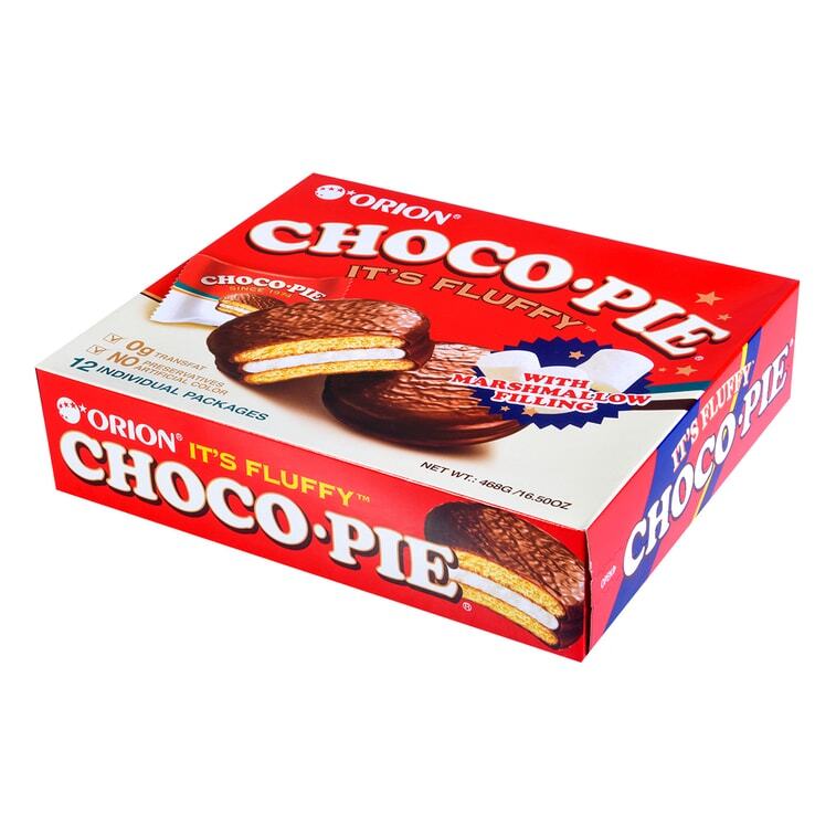 6 Pack) ORION Choco Pie with Marshmallow Filling Cotton