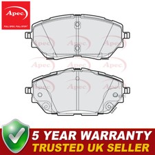 Apec Front Brake Pads Set Fits Toyota C-HR 2016- 1.2 1.8 2.0 04465F4020