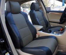 For Acura Tl 2004-2008 Blackcharcoal S.leather Custom Front Seat Cover For Acura Tl 2004-2008 Blackcharcoal S.leather Custom Front Seat Cover