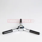 Thunderpole Tristar Radial Kit | Ground Plane Radial Mount for CB Radio Antennas