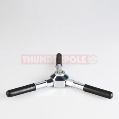 Thunderpole Tristar Radial Kit | Ground Plane Radial Mount for CB Radio Antennas