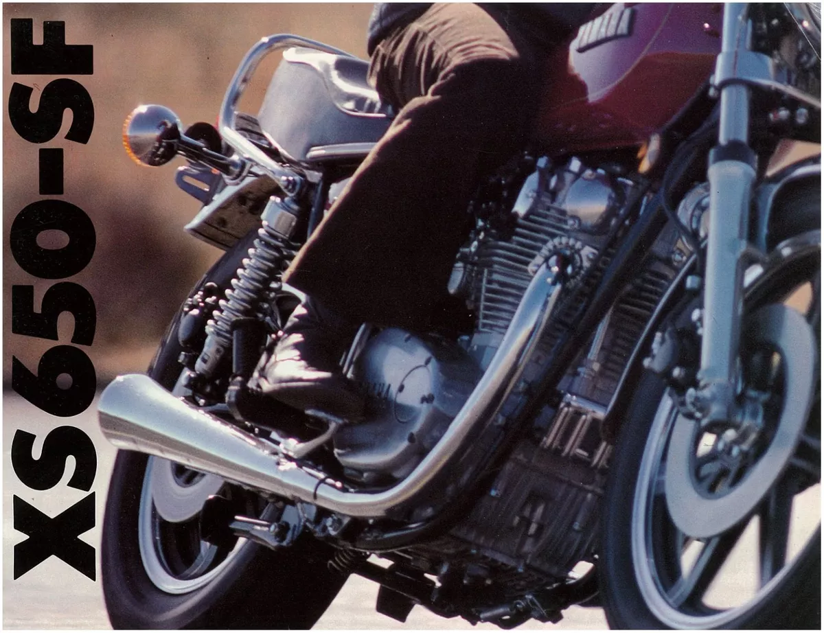 YAMAHA Brochure XS650 XS650S XS650 SF 1979 Sales Catalog Catalogue