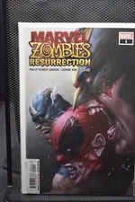 Marvel Zombies Resurrection #1 In-Hyuk Lee Cover 2019 Cap Deadpool Wolverine 9.6